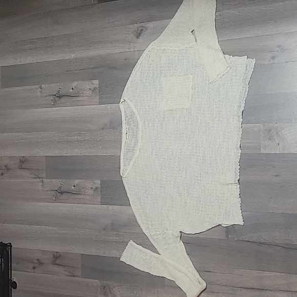 NATURAL LIFE Patti Layering Sweater Cream Size XL - Picture 2 of 5